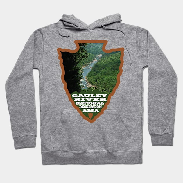 Gauley River National Recreation Area photo arrowhead Hoodie by nylebuss